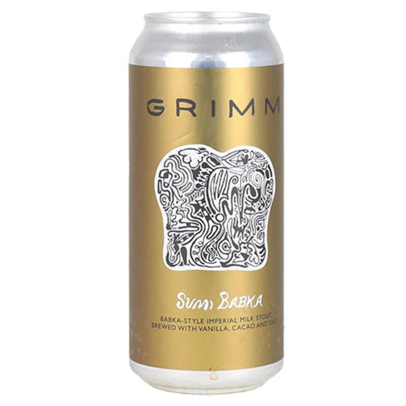 Grimm Sumi BAbka Stout 16OZ SINGLE CAN