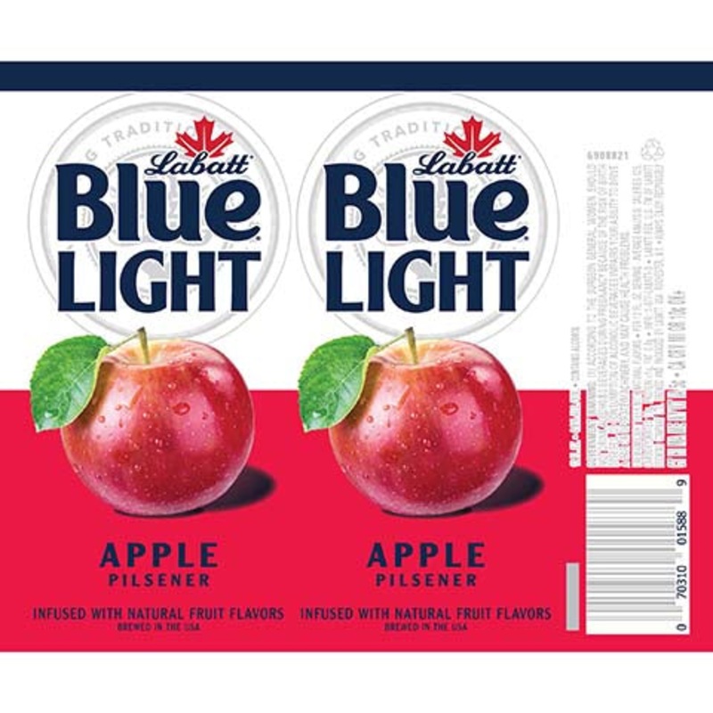 Labatt Blue Light Apple Pilsener 12OZ SINGLE CAN