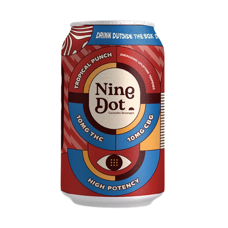 Nine Dot Tropical Cooler 10mg