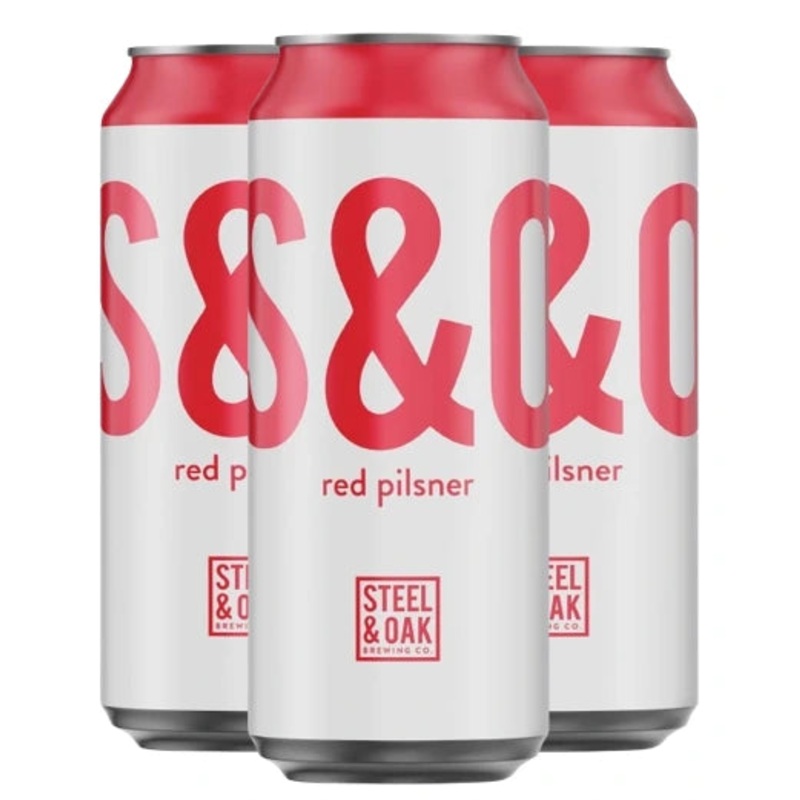 STEEL & OAK RED PILSNER 473ML 4PK CAN @ Kelowna [1050813] 1892 ml