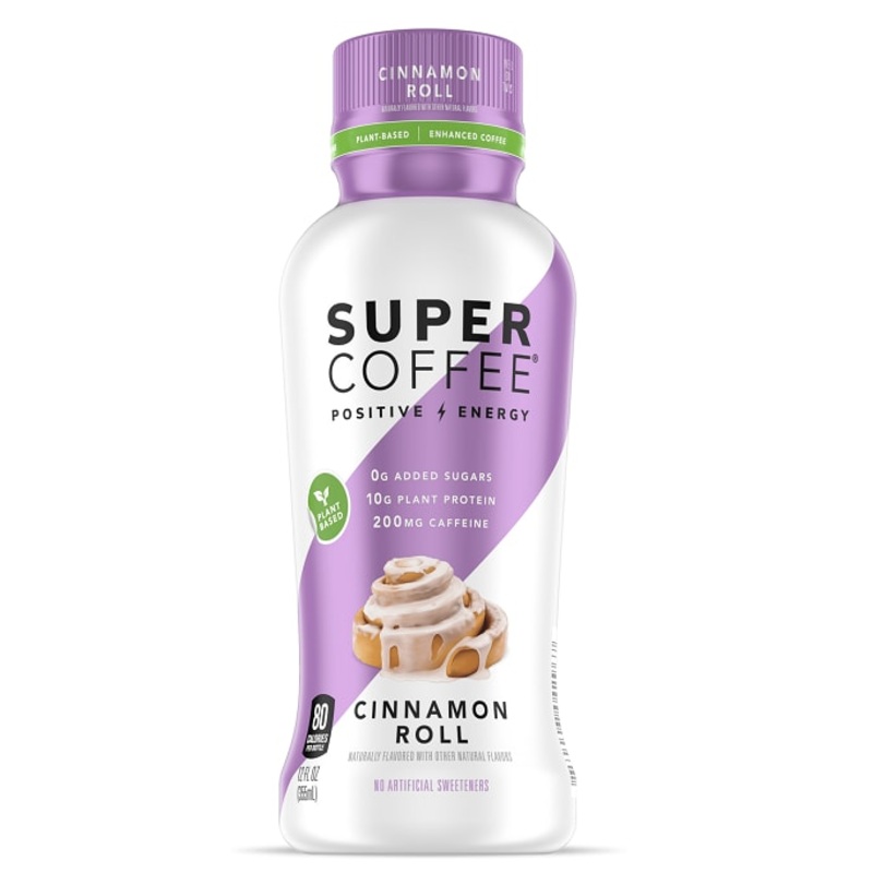 Super Coffee Cinnamon Roll 12 Pack (12 oz Bottles)