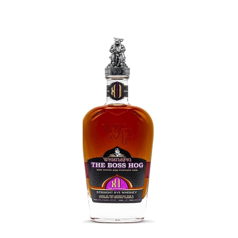 WhistlePig The Boss Hog XI The Juggernaut Straight Rye Whiskey 750mL