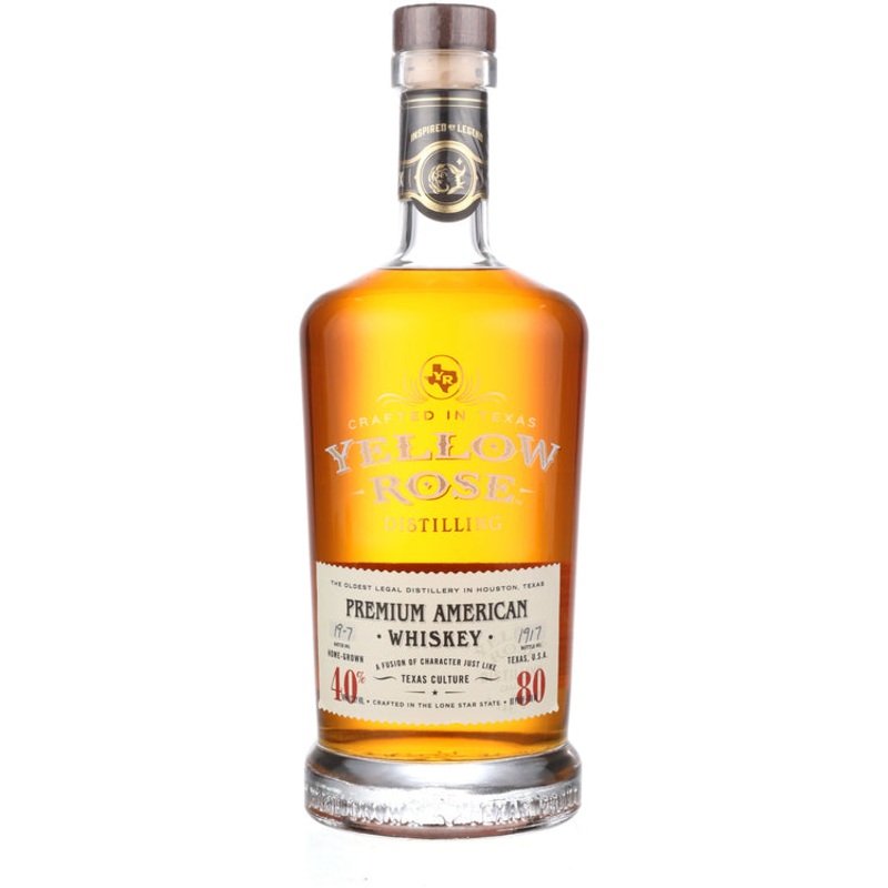 Yellow Rose Distilling Premium American Whiskey 80 750ML 750ML