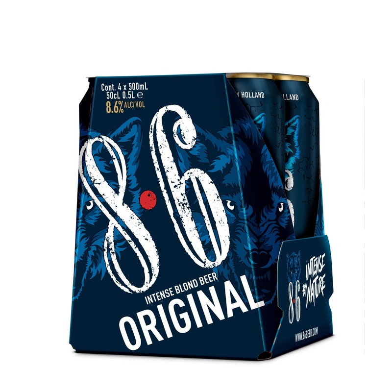BAVARIA 86 ORIGINAL 500ML 4PK CAN @ Township [1026167] 2000 ml