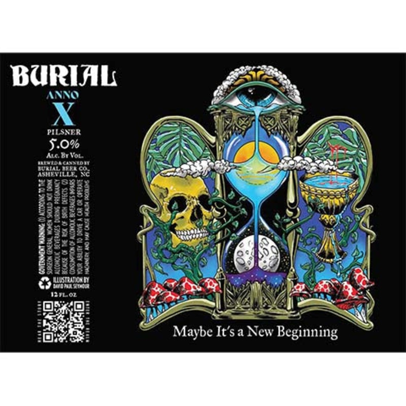 Burial Maybe It's A New Beginning Pilsner 12OZ SINGLE CAN