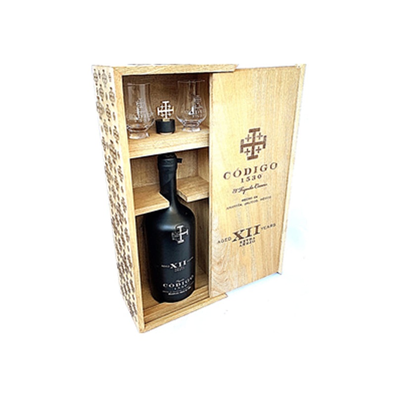 CODIGO 1530 TEQUILA EXTRA ANEJO ORIGEN 80 W/ 4 GLASSES 750ML 750ML