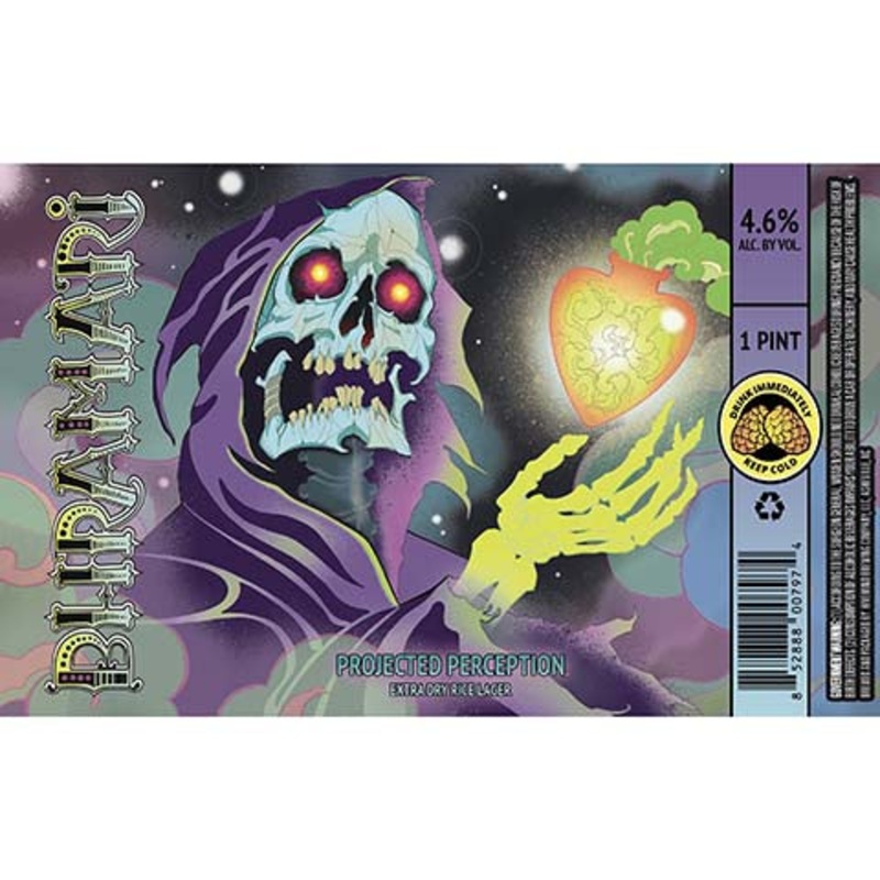 Hivemind Bhramari Projected Perception Rice Lager 16OZ SINGLE CAN