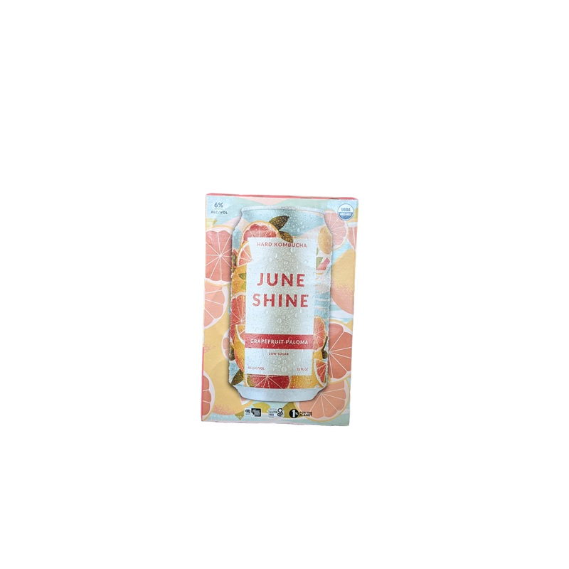 Juneshine Hard Kombucha Grapefruit 6 Pack