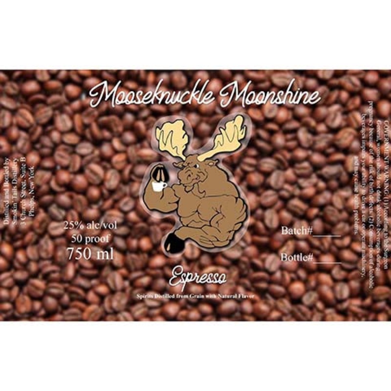 Mooseknuckle Moonshine Espresso 750ML BTL