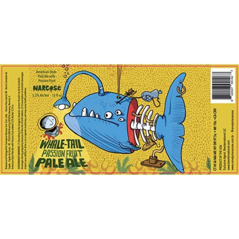 Narcose Whale-Tail Passion Fruit Pale Ale 16OZ SINGLE CAN