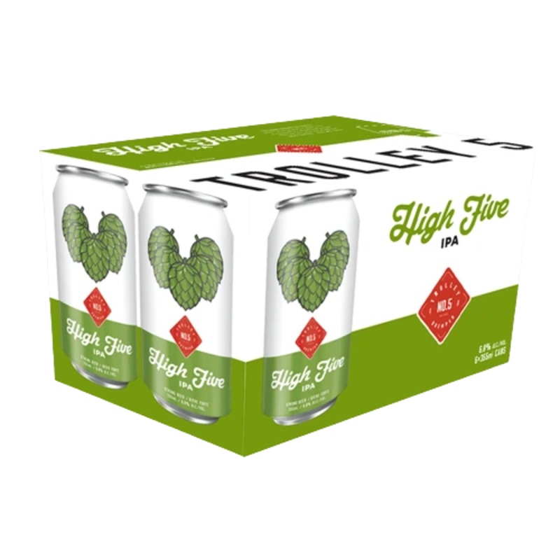 TROLLEY 5 HIGH FIVE IPA 355ML 6PK CAN @ St. Albert [1003136] 2130 ml