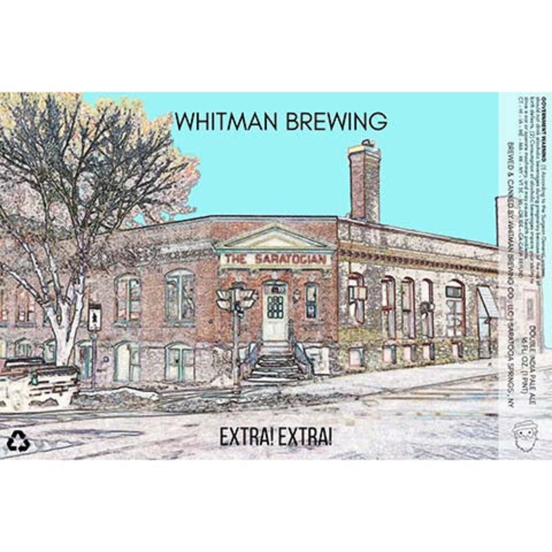 Whitman Extra! Extra! DIPA 16OZ SINGLE CAN