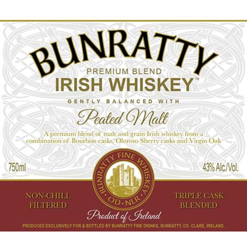Bunratty Premium Blend Irish Whiskey 750ML BTL