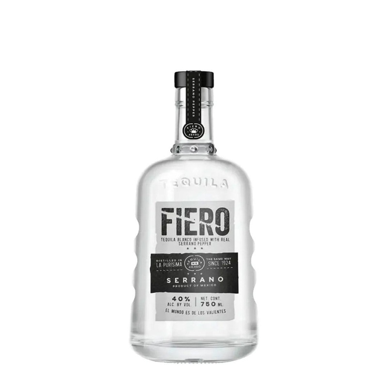 Fiero Serrano Tequila Blanco 750mL