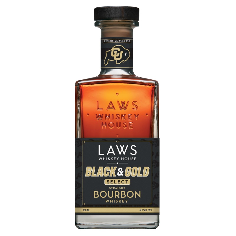 Laws Bourbon 4 Grain Black & Gold Select 750ML 750ml Bottle