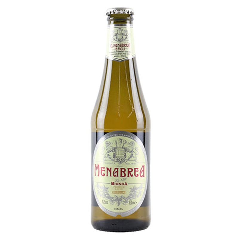 Menabrea 150 Bionda Lager 330ML BTL