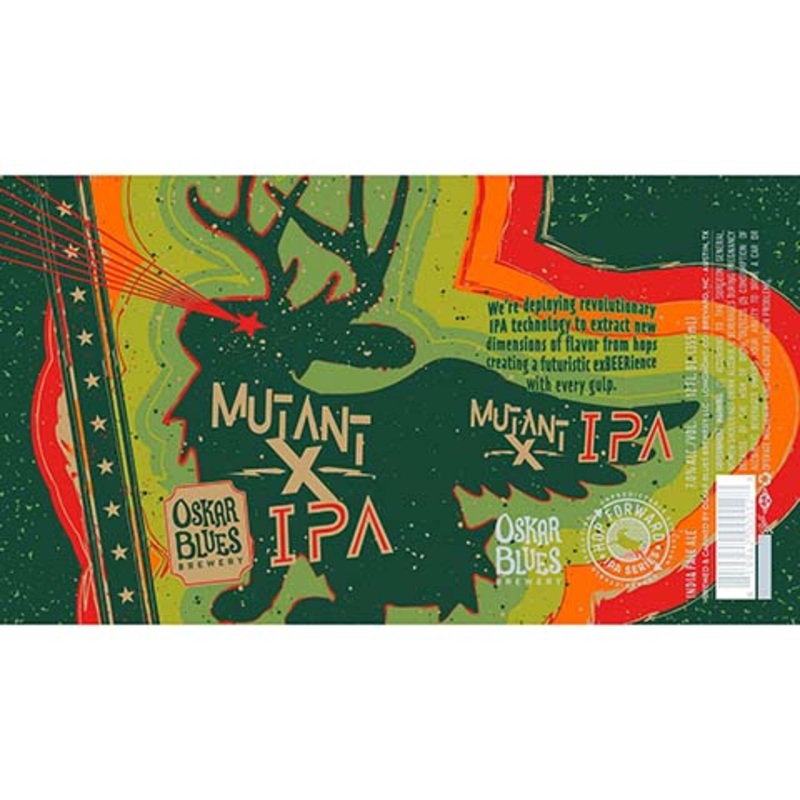 Oskar Blues Mutant X IPA 12OZ SINGLE CAN
