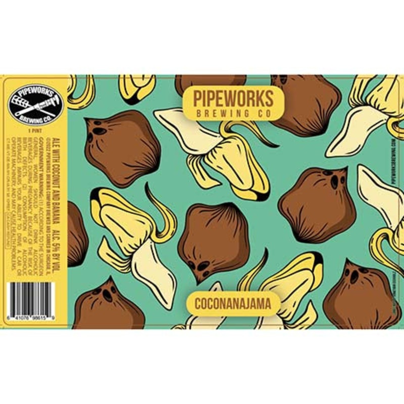Pipeworks Coconanajama Ale 16OZ SINGLE CAN