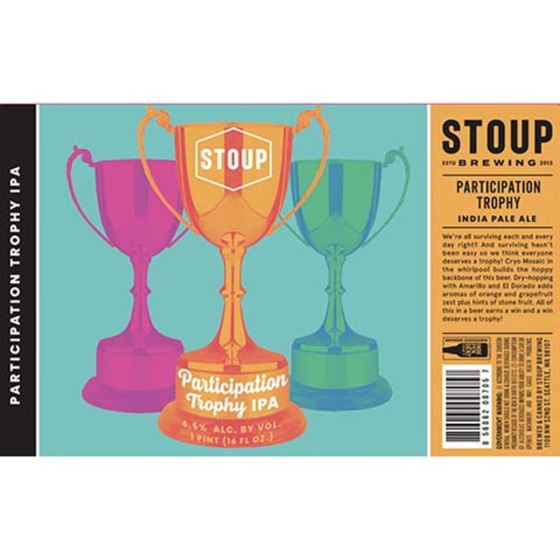 Stoup Participation Trophy IPA 16OZ SINGLE CAN