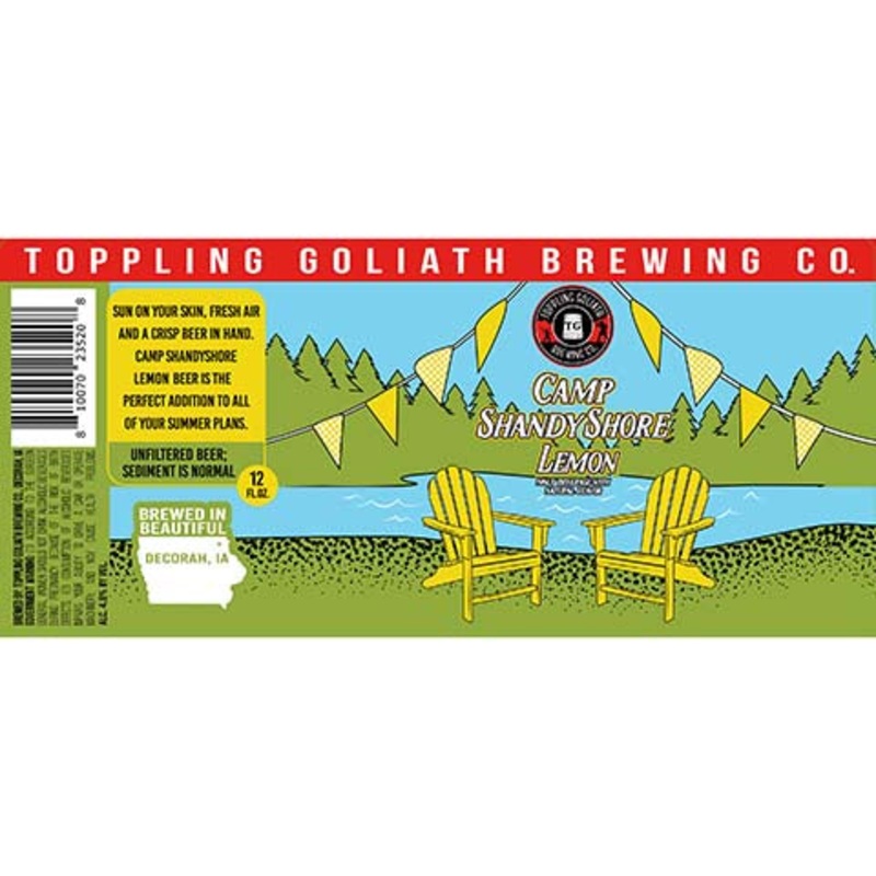 Toppling Goliath Camp Shandyshore 16OZ SINGLE CAN