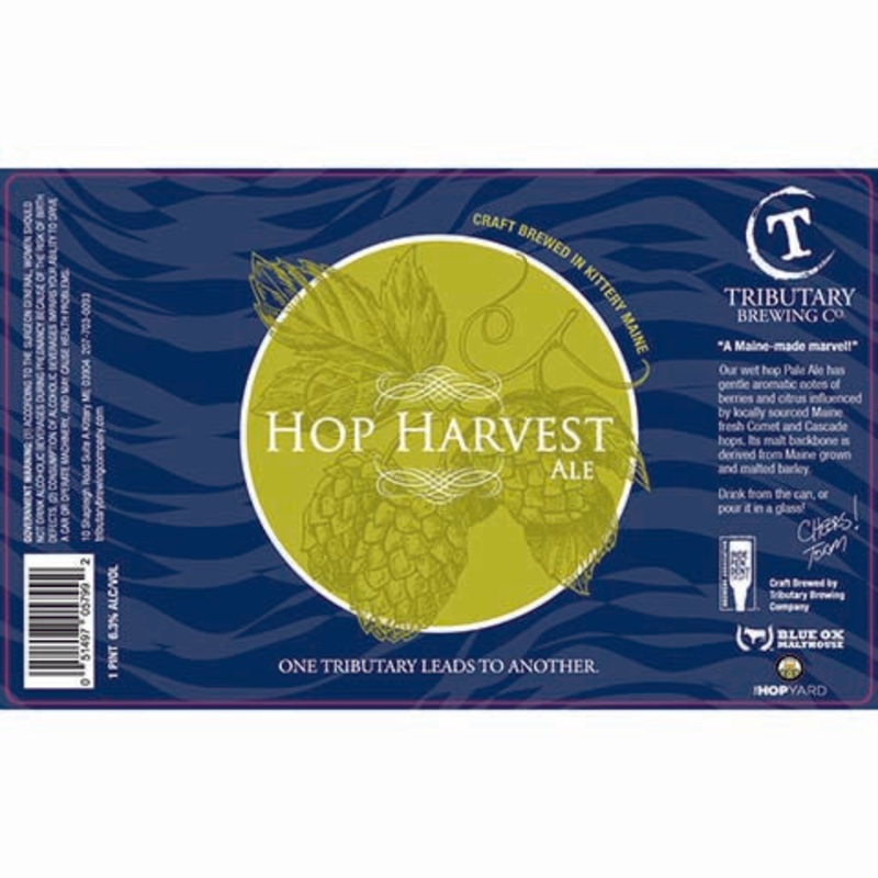 Tributary Hop Harvest Ale 16OZ SINGLE CAN