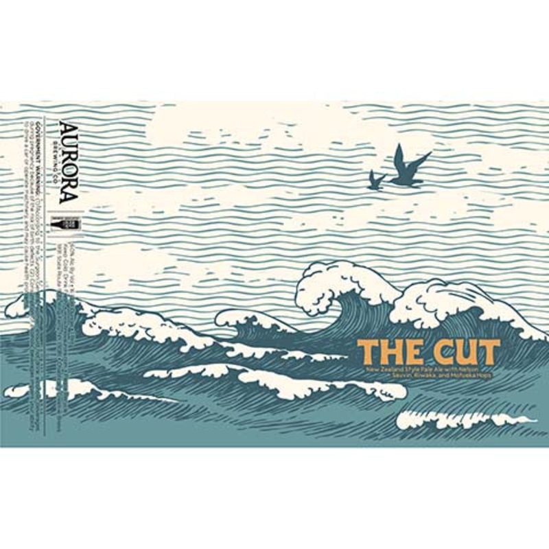 Aurora The Cut New Zealand Pale Ale 16OZ SINGLE CAN