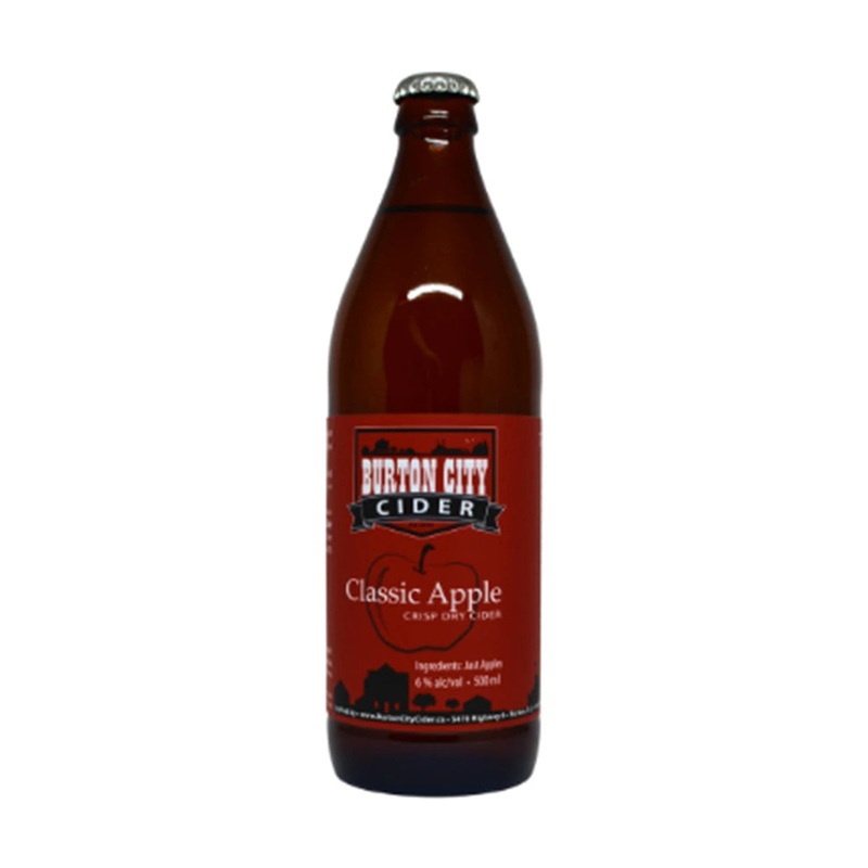 BURTON CITY CIDER CLASSIC APPLE 500ML BT @ Red Deer [1028961] 500 ml