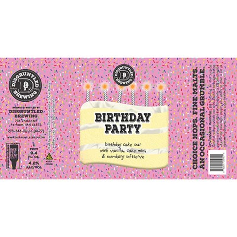 Disgruntled Birthday Party 750ML BTL