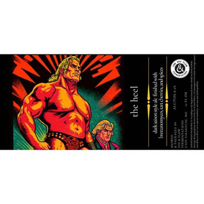 Ebb & Flow The Heel Dark Saison Ale 12OZ SINGLE CAN