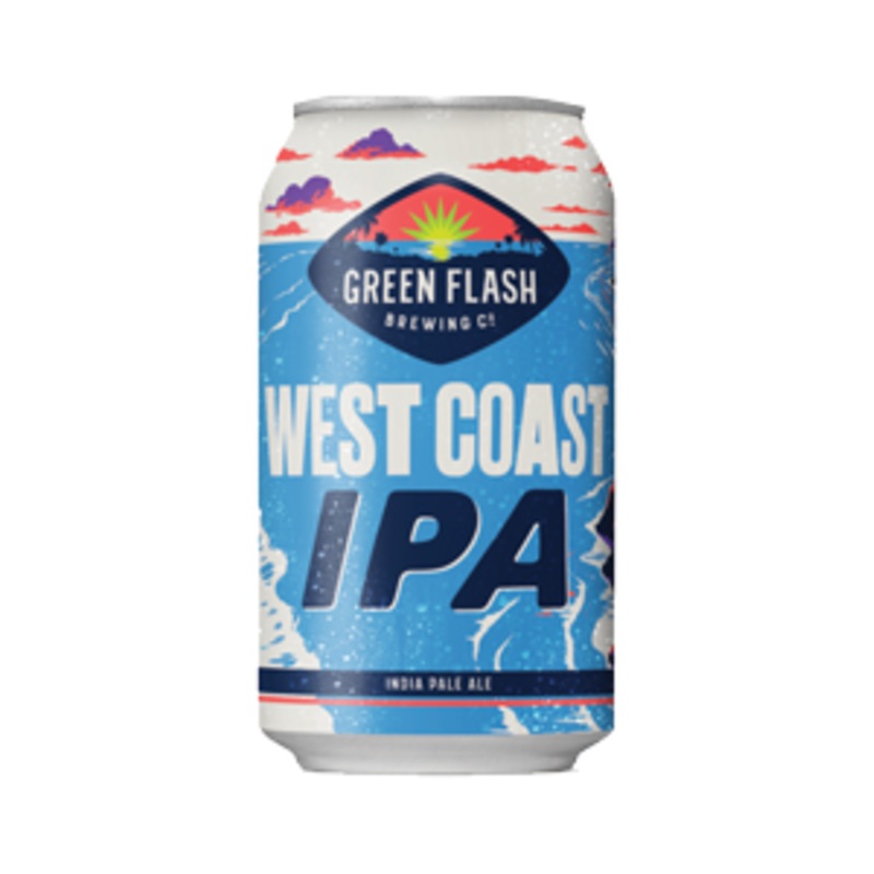 Green Flash West Coast IPA 24 - 12oz Cans, 6 Pack
