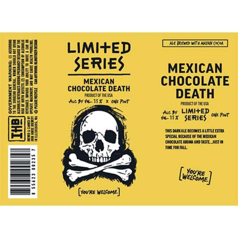 Mexican Chocolate Death Limited Series Dark ale 16OZ SINGLE CAN