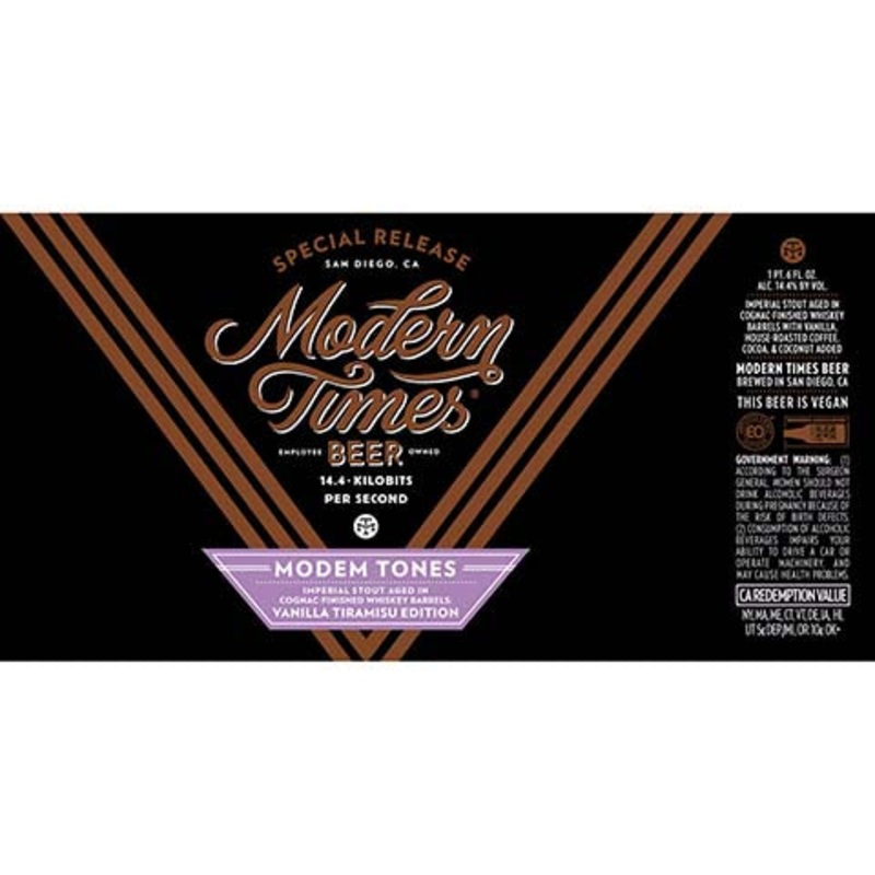 Modern Times Modem Tones Imperial Stout 22OZ SINGLE CAN