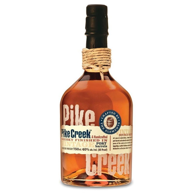 Pike Creek Whisky Finished In Port Barrels