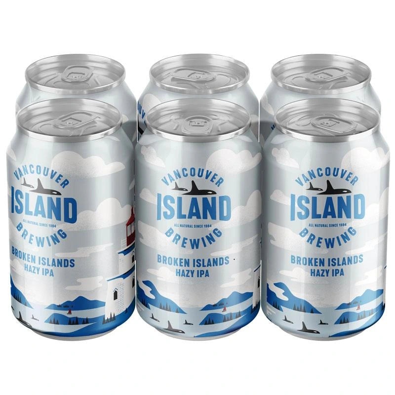 VANCOUVER ISLAND BROKEN ISLANDS HAZY IPA 355ML 6PK CAN @ Kelowna [1005575] 2130 ml