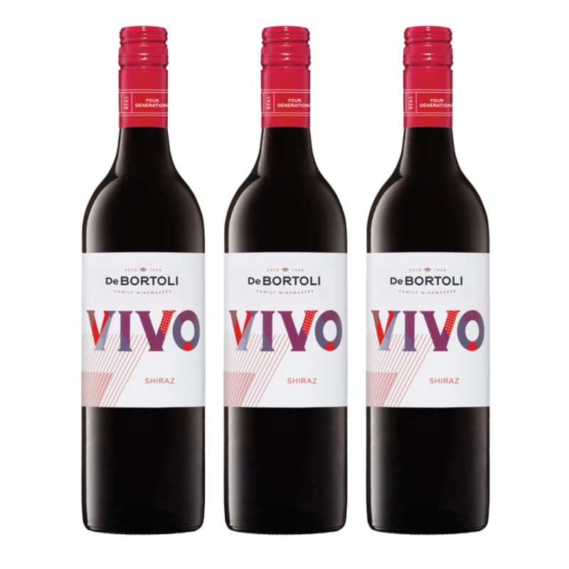Vivo Shiraz 750ml x3