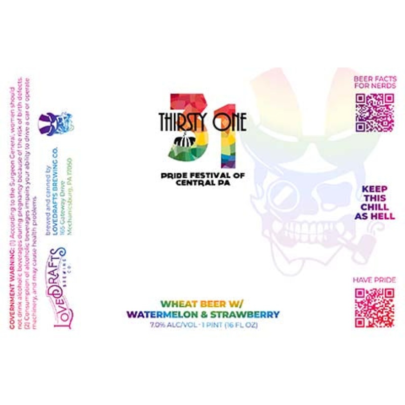 Lovedrafts Thirsty One Wheat 16OZ SINGLE CAN