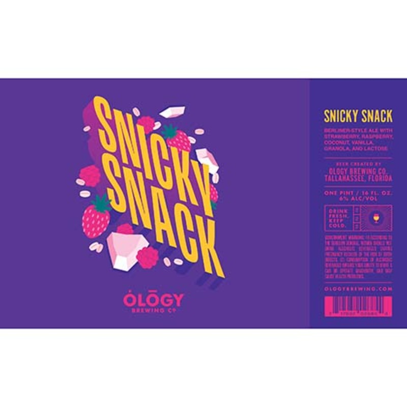 Ology Snicky Snack Berliner-Style Ale 16OZ SINGLE CAN