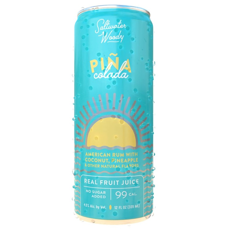 Saltwater Woody Pia Colada Canned Cocktail