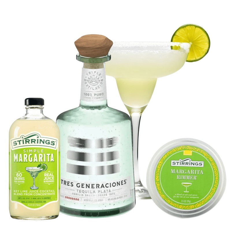 Tres Generaciones Margarita Gift Set Cheers to You