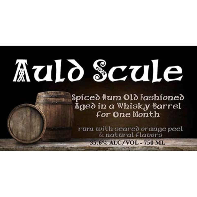 Auld Scule Spiced Rum 750ML BTL