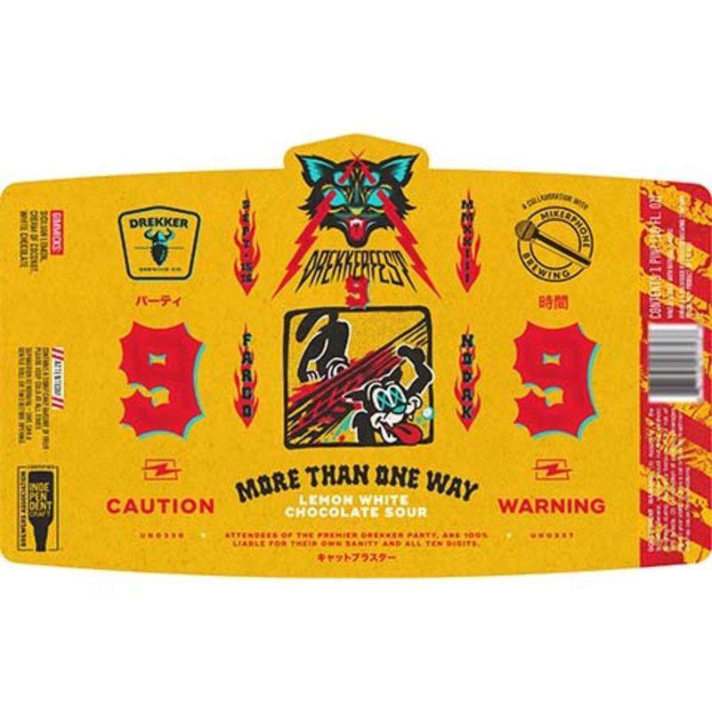 Drekker More Than One Away - DrekkerFest 9 Release Sour 16OZ SINGLE CAN