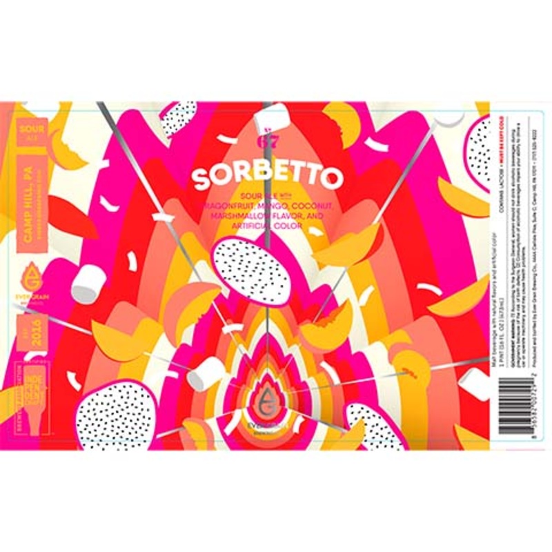 Ever Grain Sorbetto 67 Sour 16OZ SINGLE CAN
