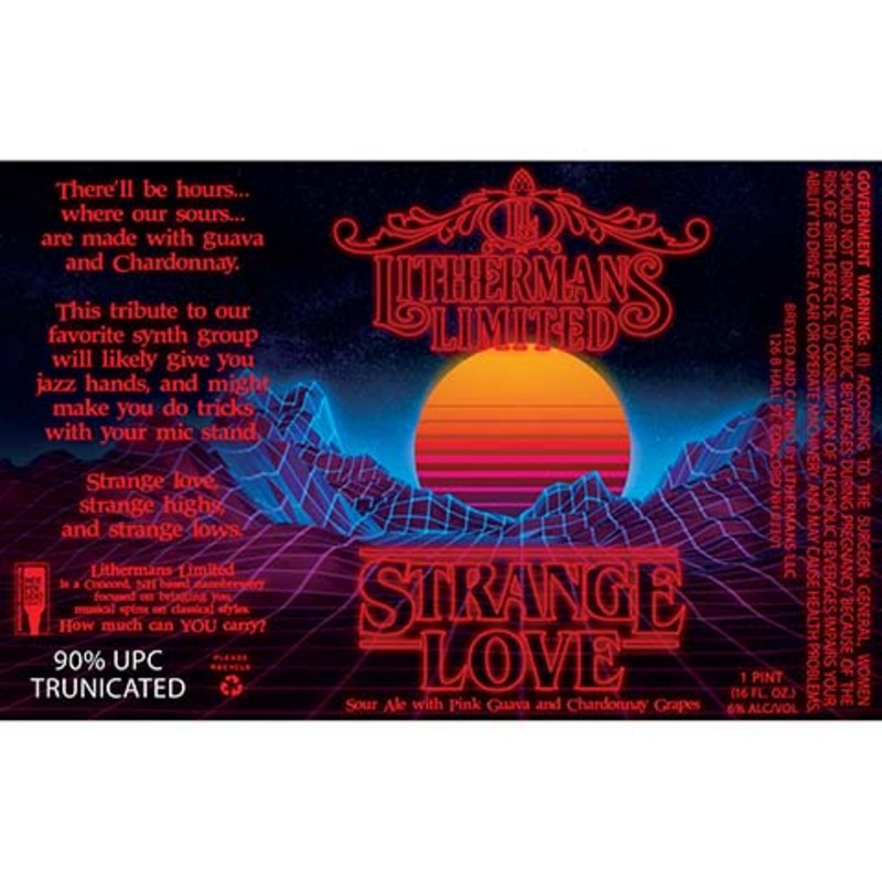 Lithermans Limited Strange Love Sour Ale 16OZ SINGLE CAN
