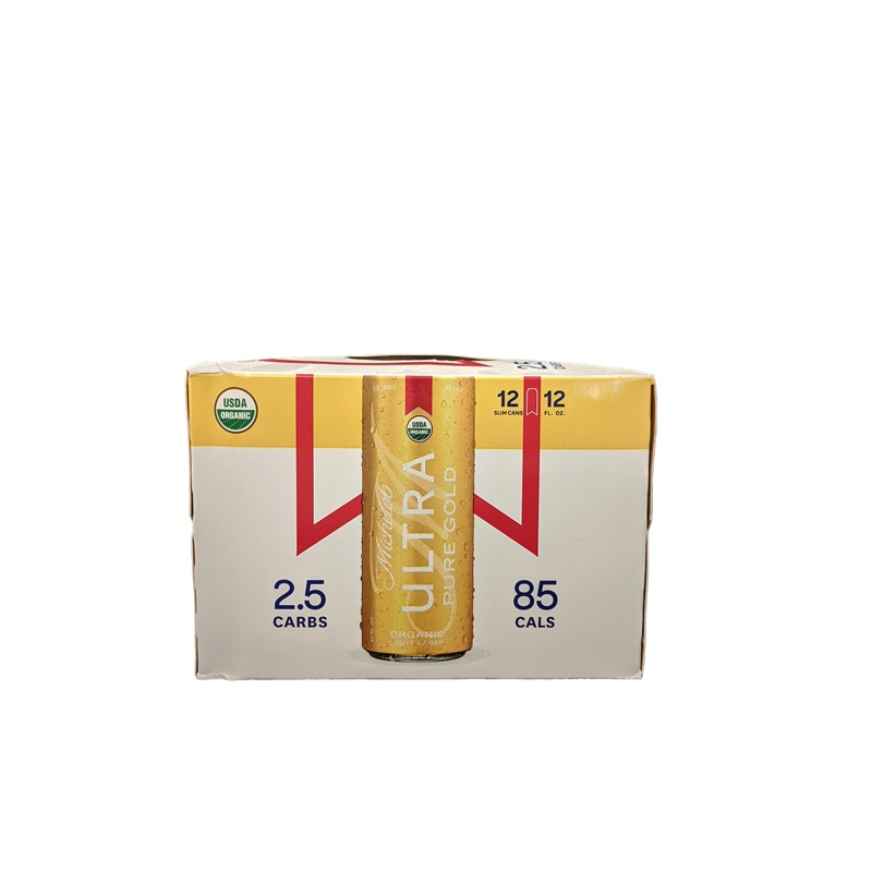 Michelob Ultra Pure Gold 12 Pack Cans
