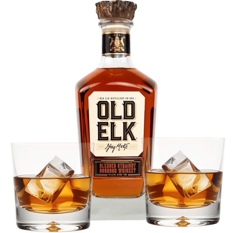 Old Elk Bourbon Gift Set Cheers to You