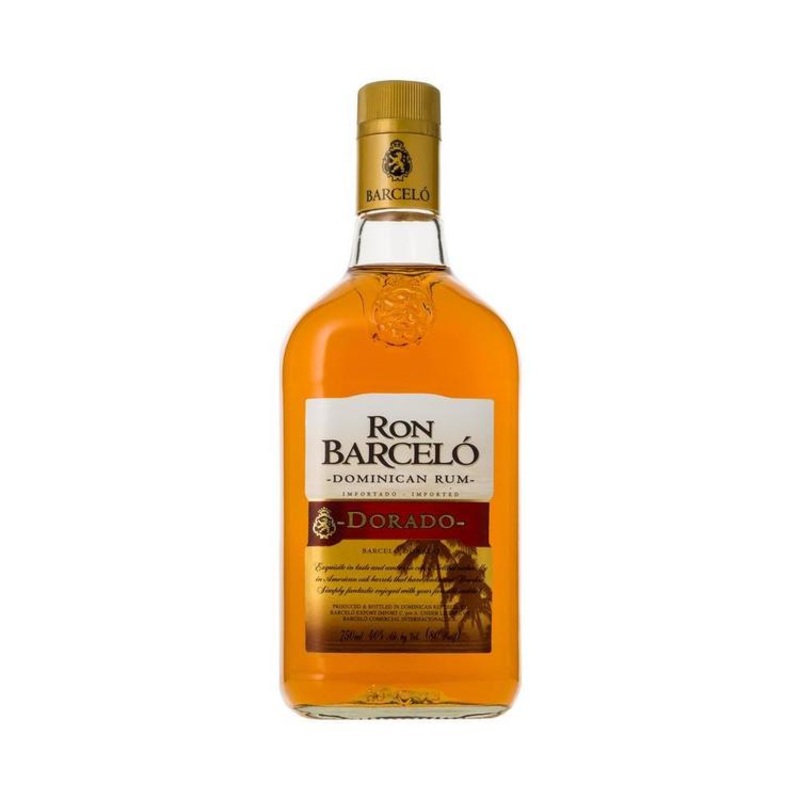 RON BARCELO GOLD RUM DORADO 80 750ML 750ML
