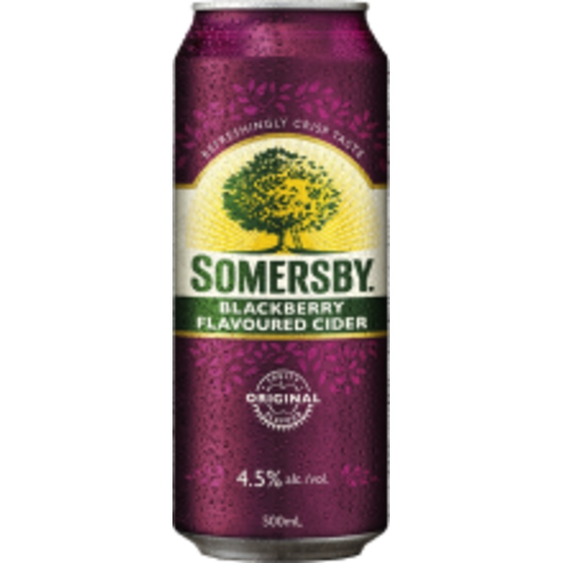 SOMERSBY BLACKBERRY CIDER 500M
