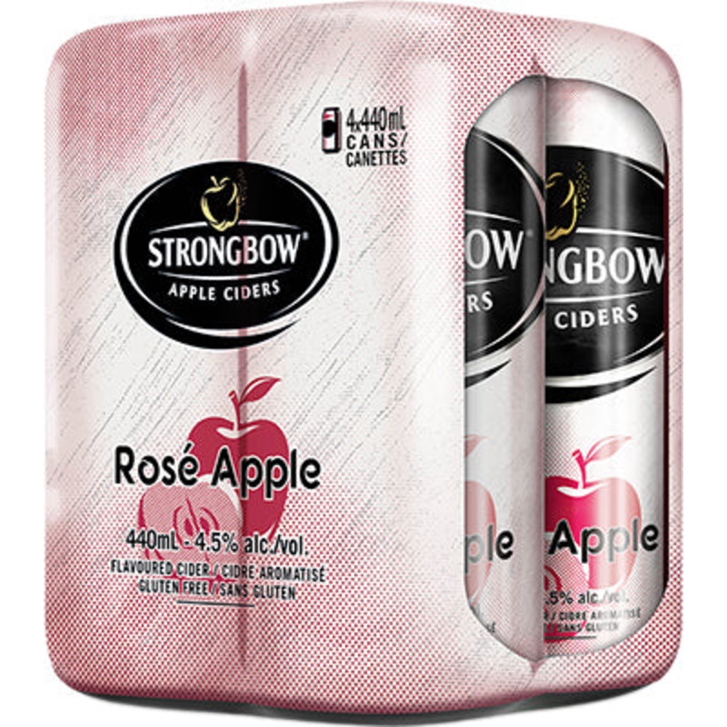 STRONGBOW ROSE 4 CANS