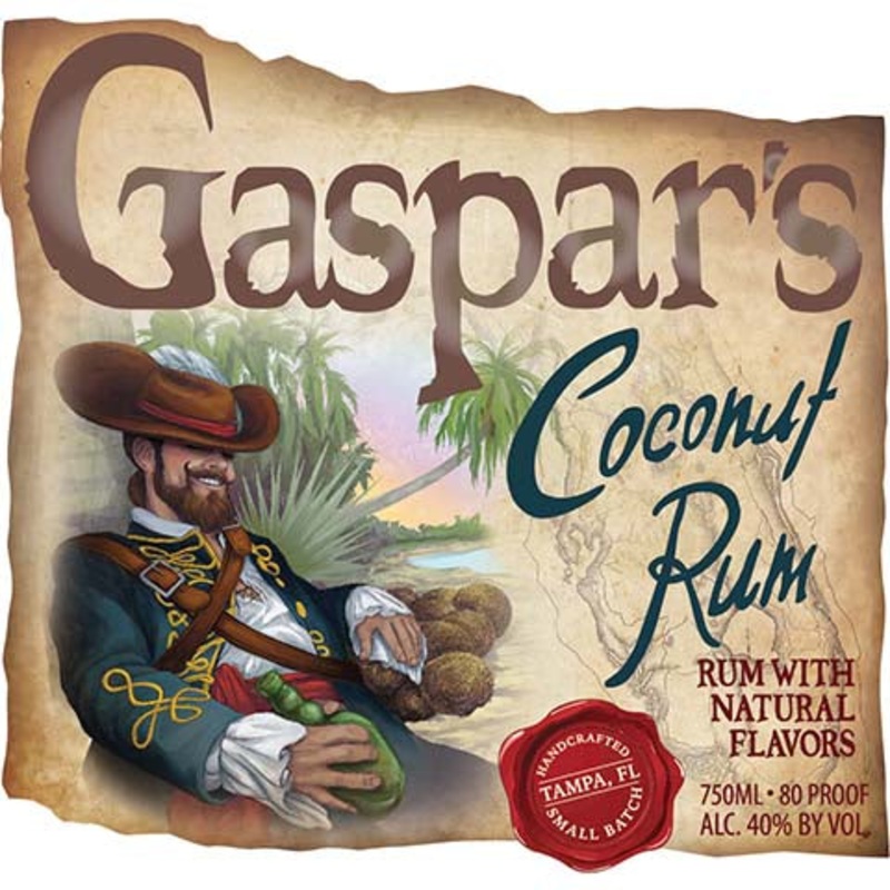 Tampa Bay Gaspar's Coconut Rum 750ML BTL