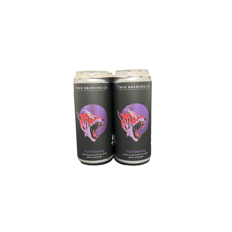 Trve Violet Dawning Saison 4 Pack Cans